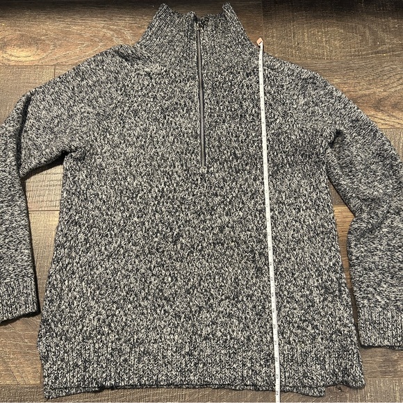 Tommy Hilfiger Half Zip Cotton Knit Sweater - Picture 7 of 7